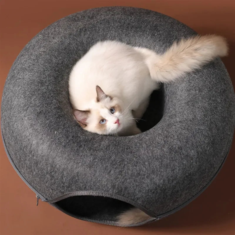 Cat Dream Donut™ | Zachte Slaap, Actief Spelen